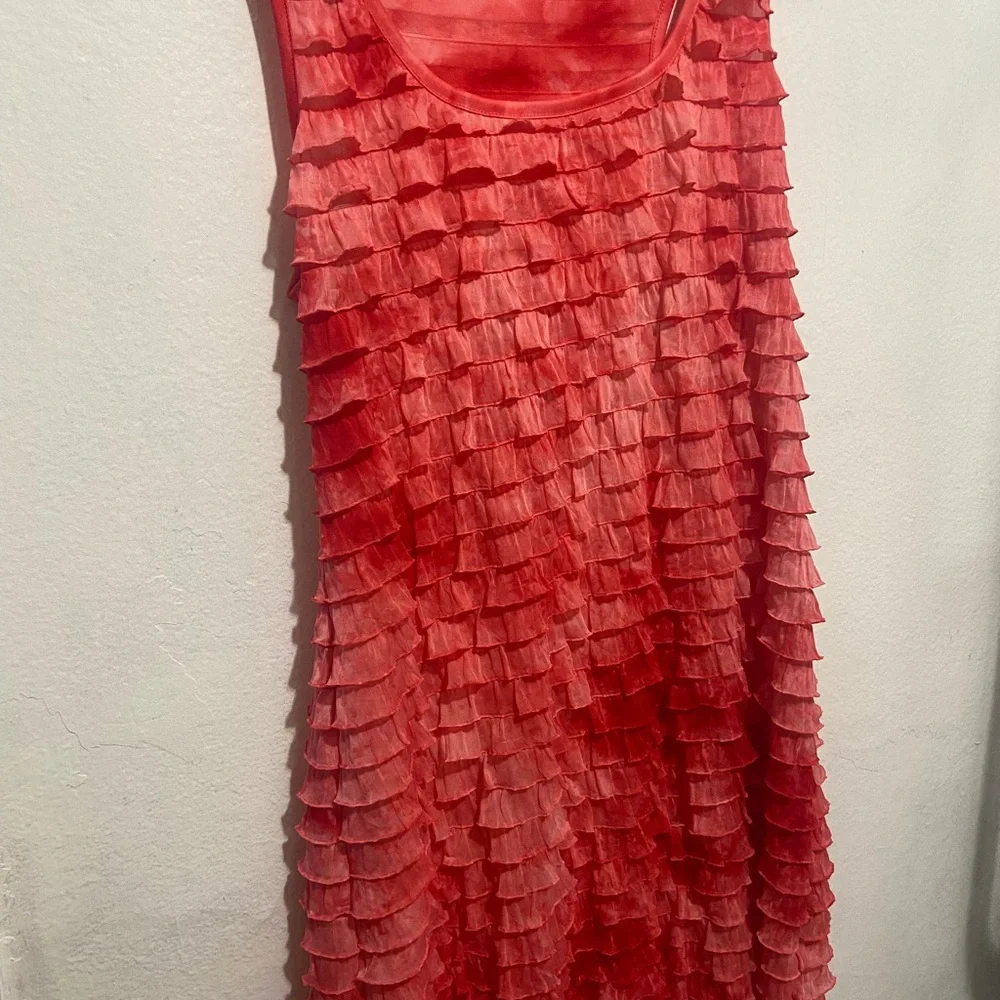 INC Ruffled Sleeveless Layered Top - Picture 2 of 6